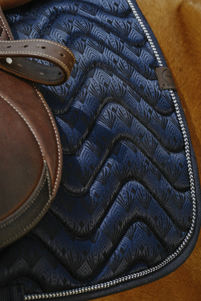 Tapis Brocart EQUITHEME marine
