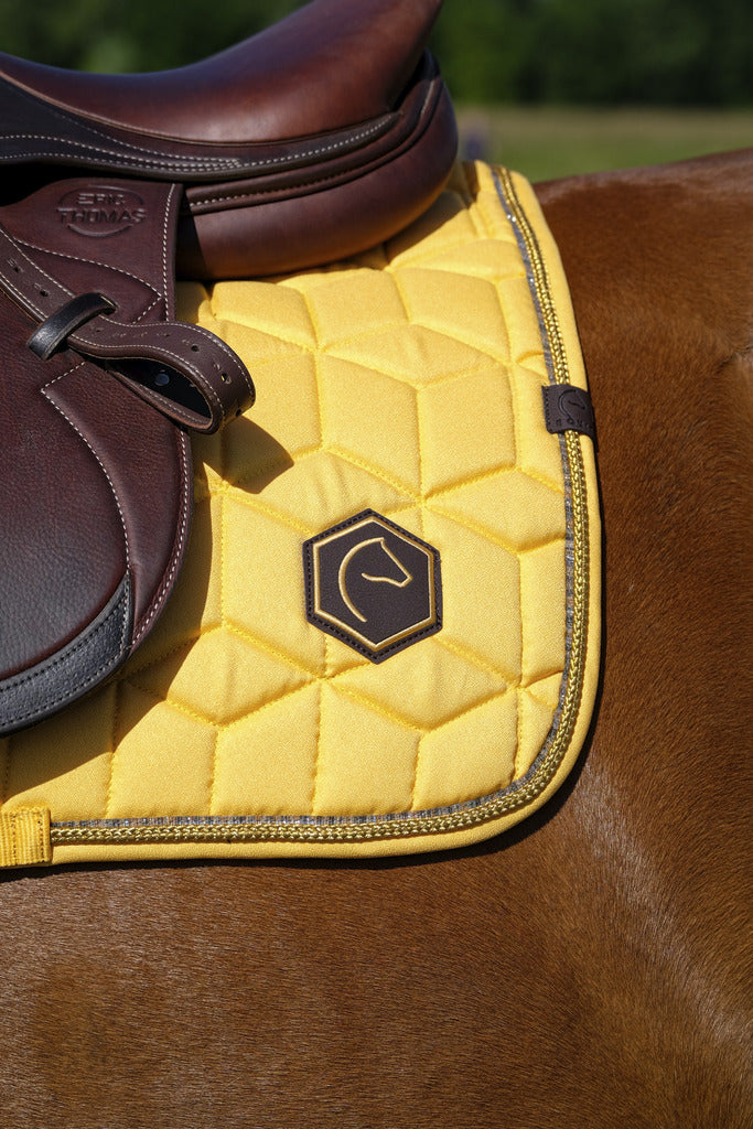 Tapis Hexalight EQUITHEME jaune