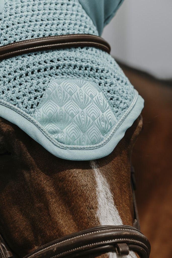Bonnet Brocart EQUITHEME bleu ciel