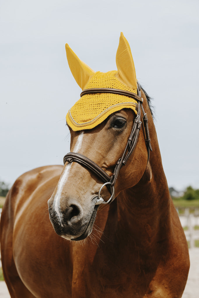 Bonnet Hexalight EQUITHEME jaune