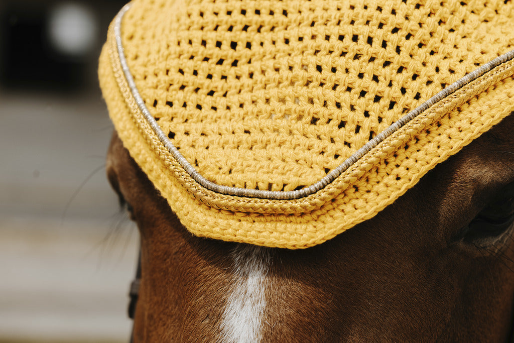 Bonnet Hexalight EQUITHEME jaune