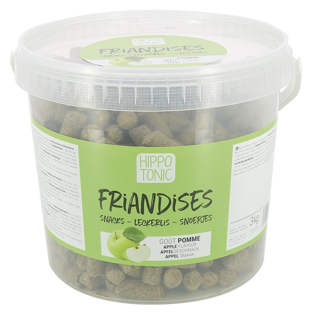 Seau friandises pour chevaux HIPPOTONIC
