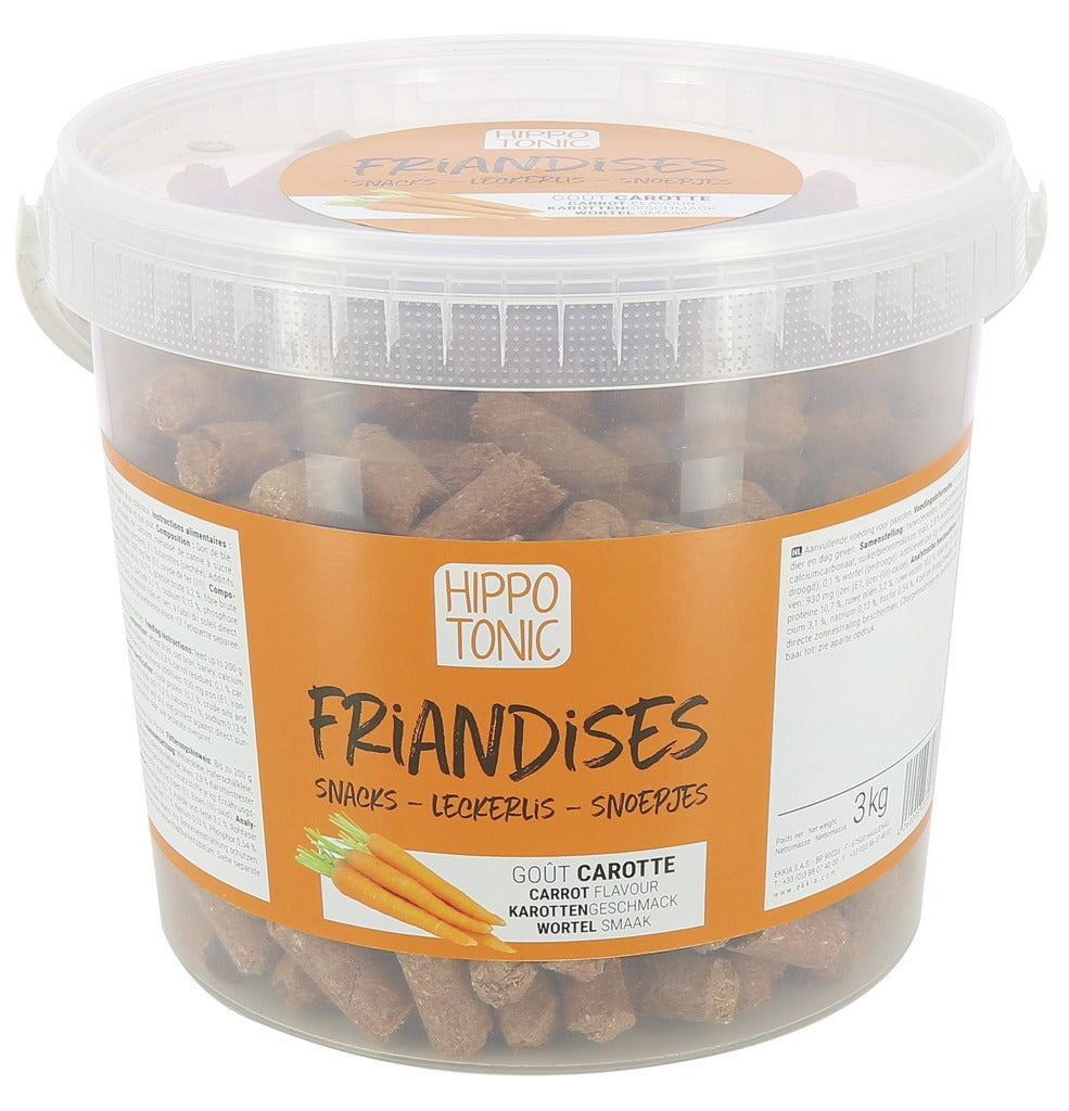 Seau friandises pour chevaux HIPPOTONIC