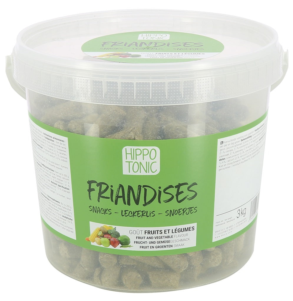 Seau friandises pour chevaux HIPPOTONIC