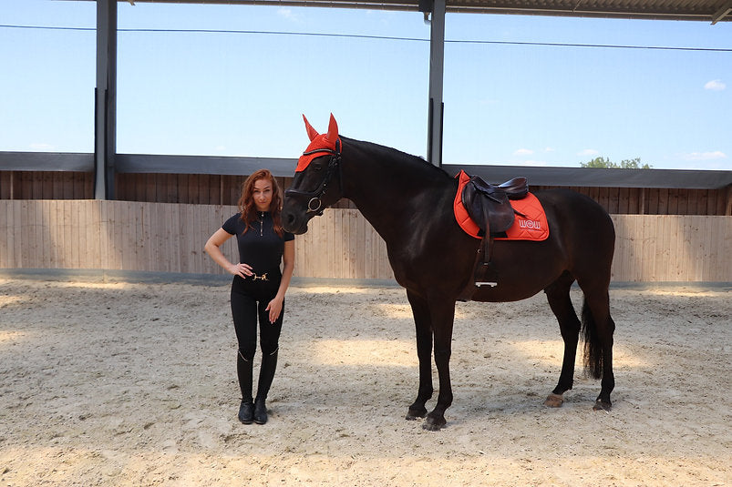 Tapis Horse Care WOW store terracotta
