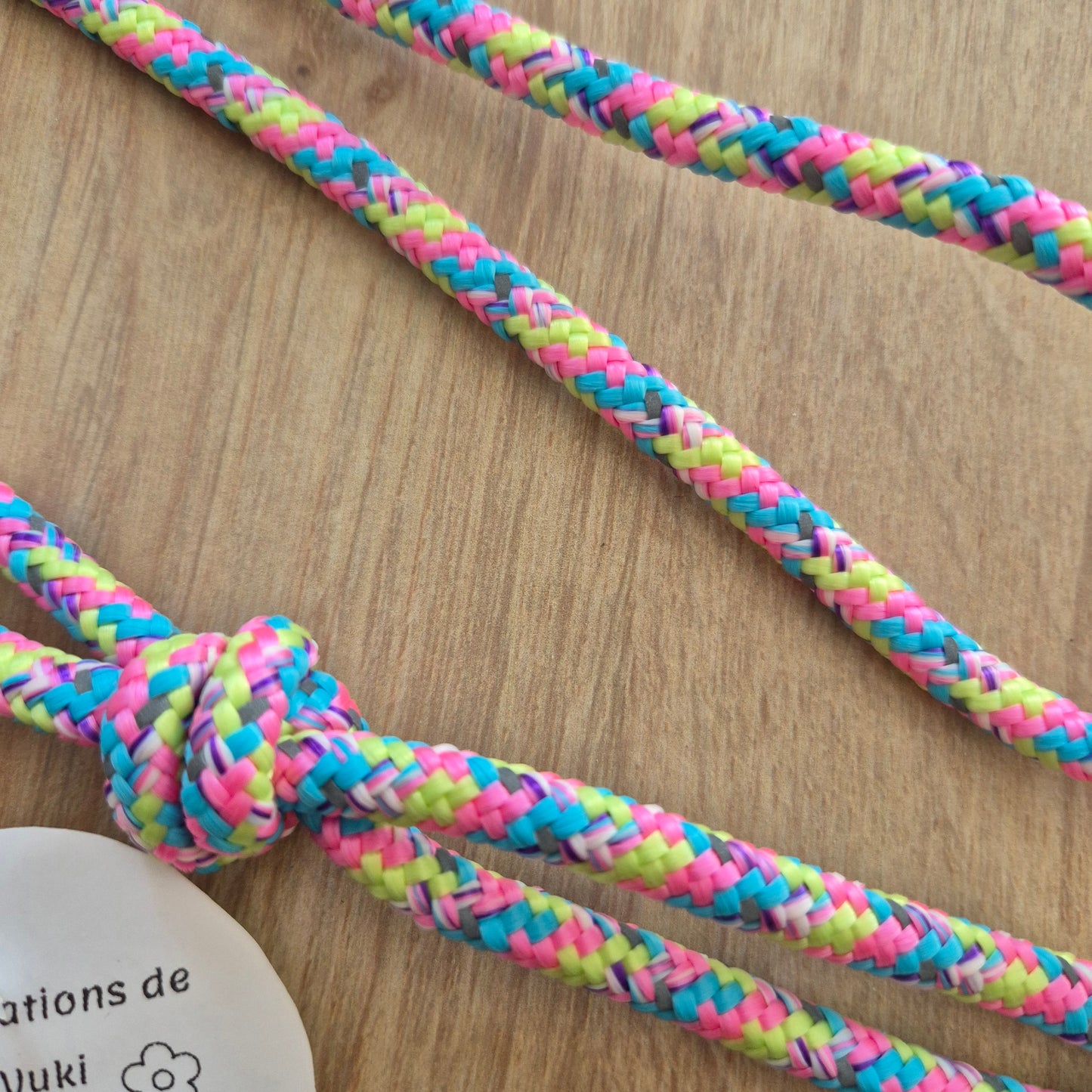 Cordelette éthologique bubble gum shetland