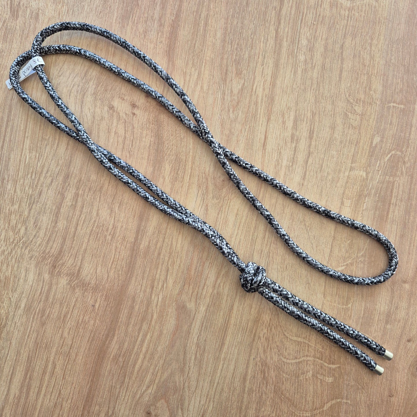 Cordelette éthologique gris chiné