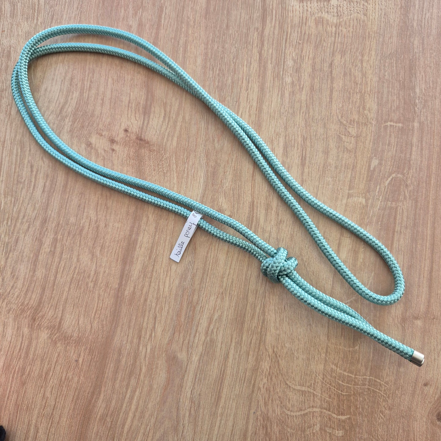 Cordelette éthologique bleu clair