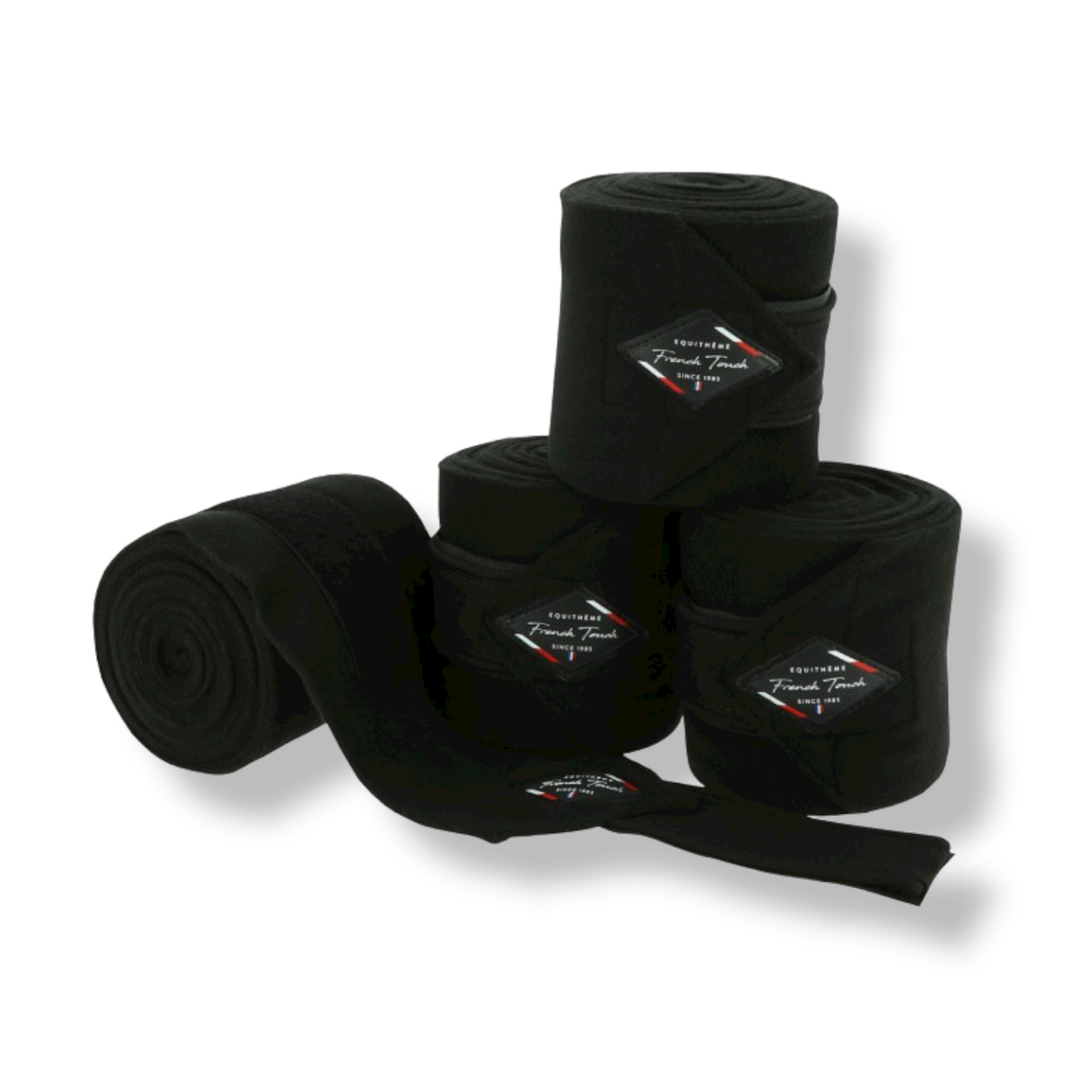 Bandes de polo French Touch EQUITHEME noir