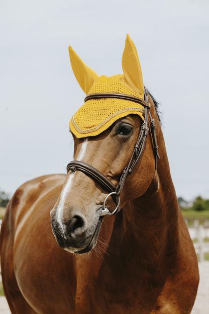 Bonnet Hexalight EQUITHEME jaune