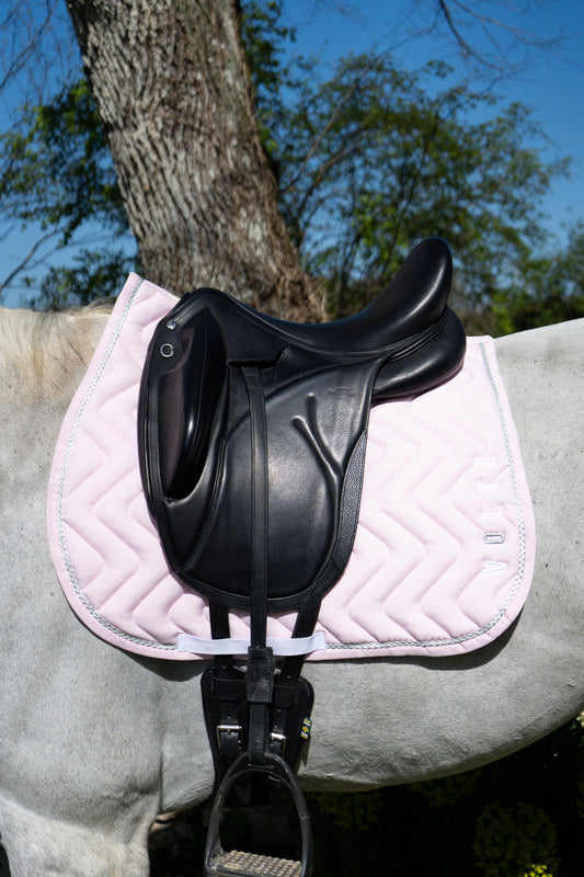 Tapis dressage Volte Le Pétillant rose