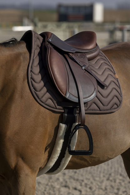 Tapis Tweedytan EQUITHEME brun