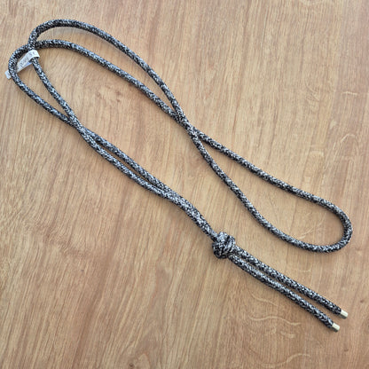 Cordelette éthologique gris chiné