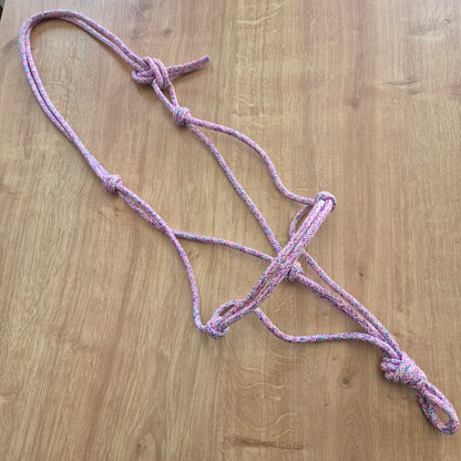Occasion : licol éthologique rose chiné cob