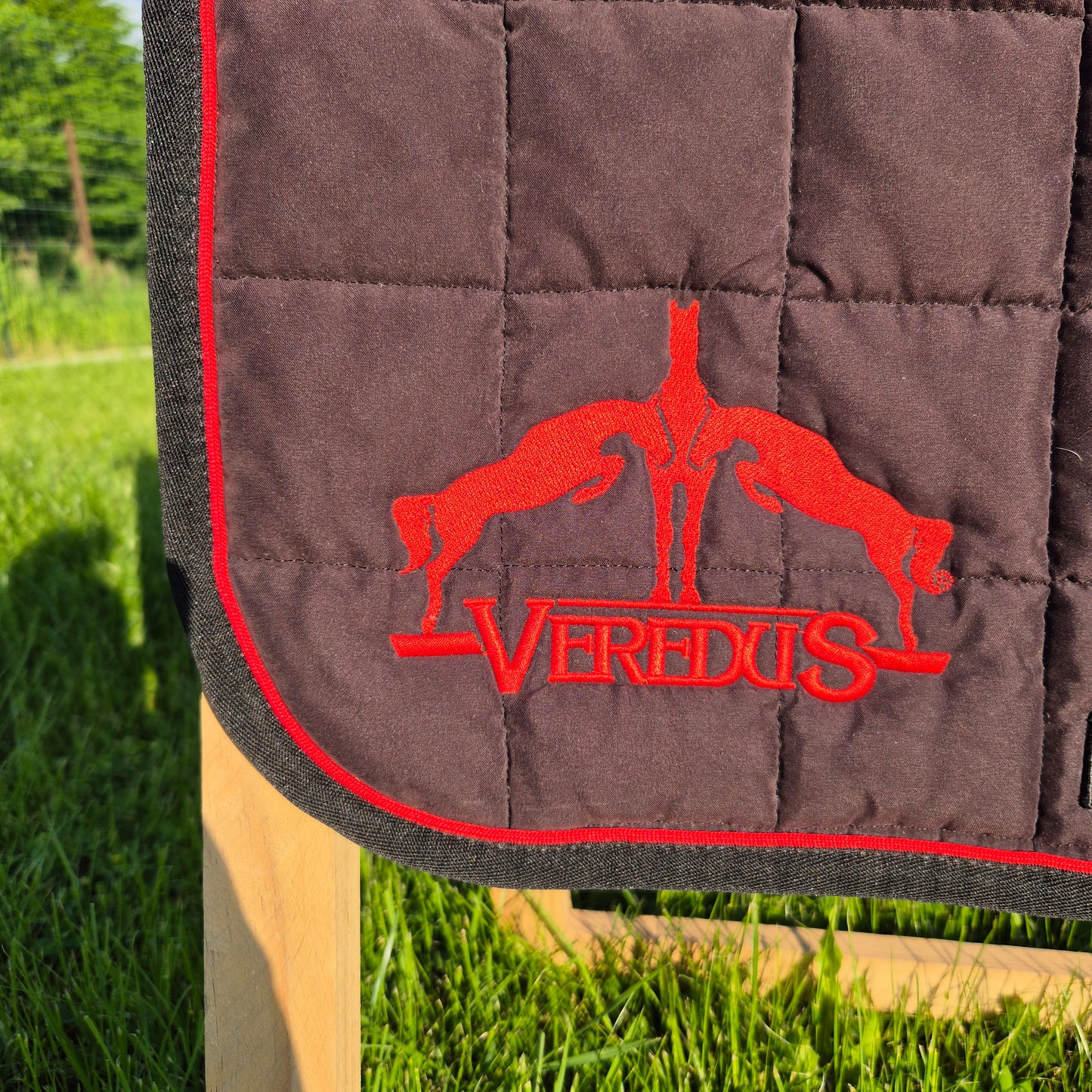 Occasion : Tapis Veredus noir et rouge